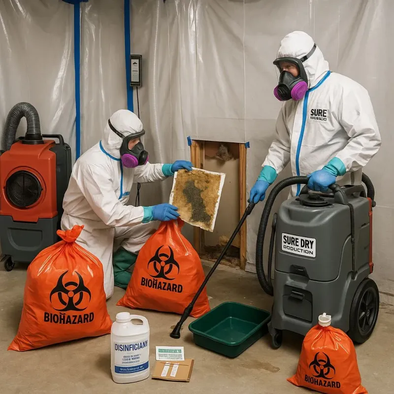 Contaminated Water Handling Protocols process in Anoka, MN