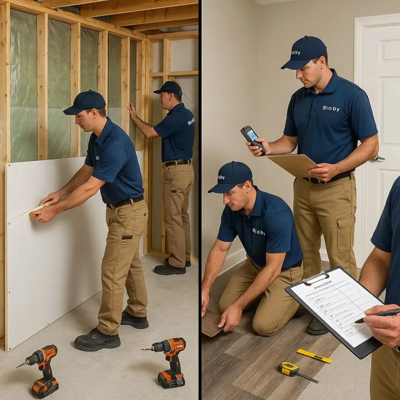 Repairs and Reconstruction process in Anoka, MN
